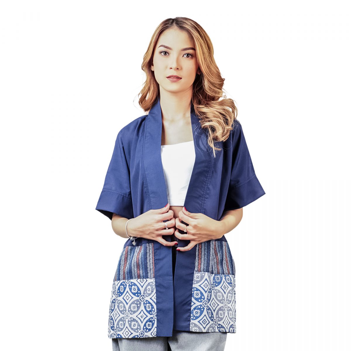 Moderna Blazer Deep Ocean