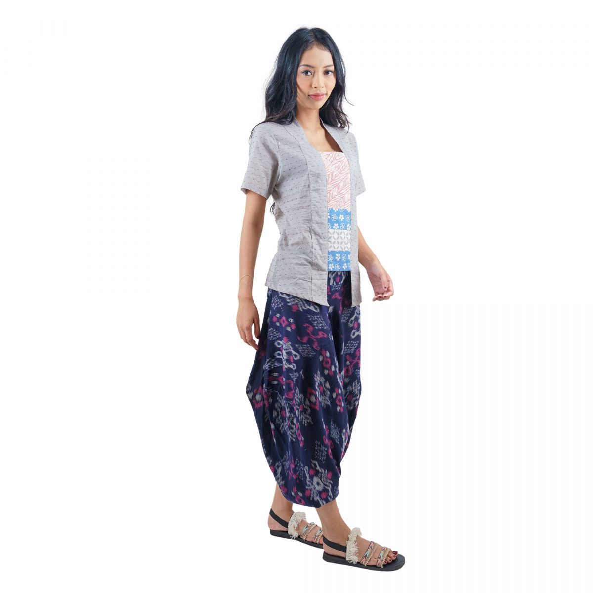 Cerita Blouse Grey - Image 3