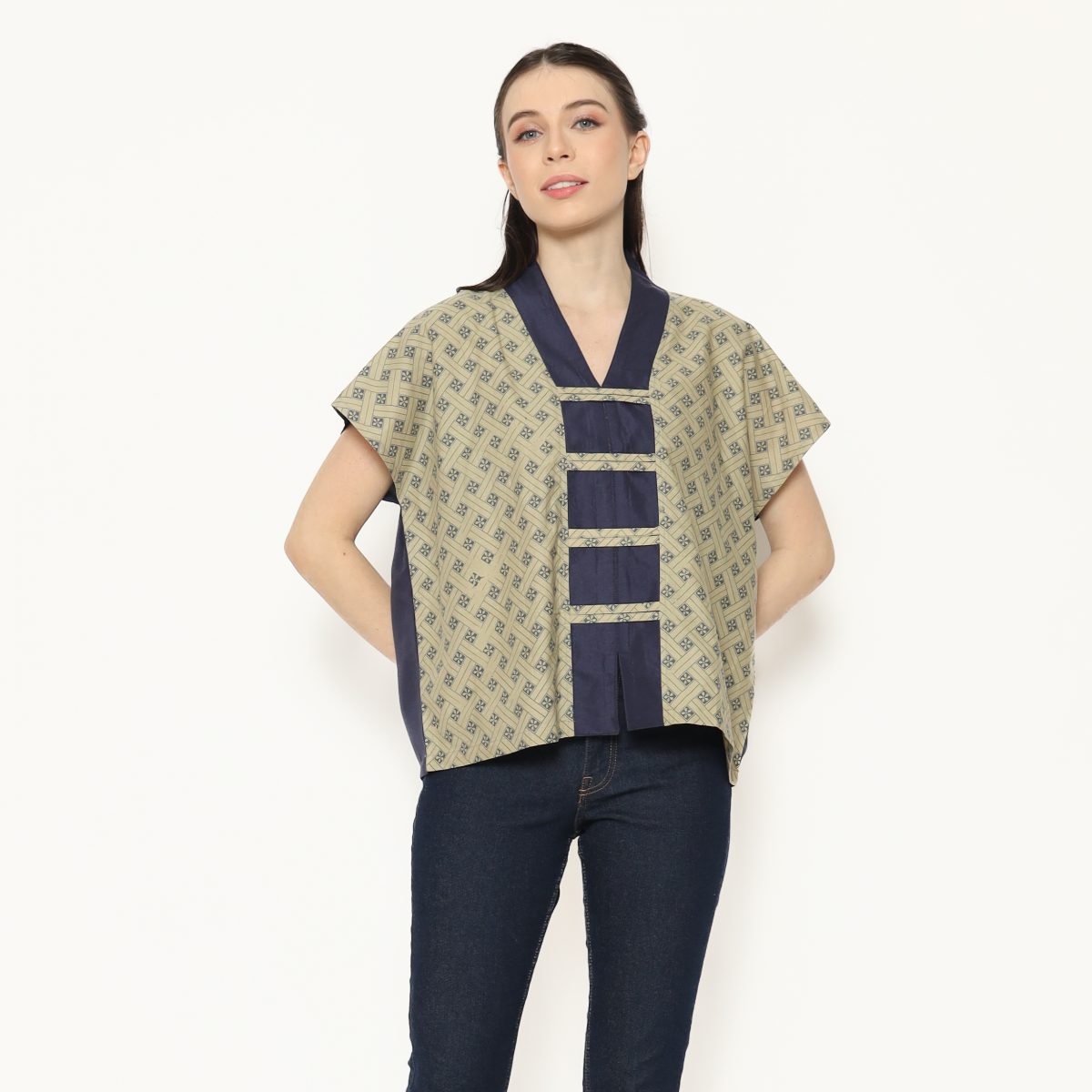 Olivia Blouse Olive Green