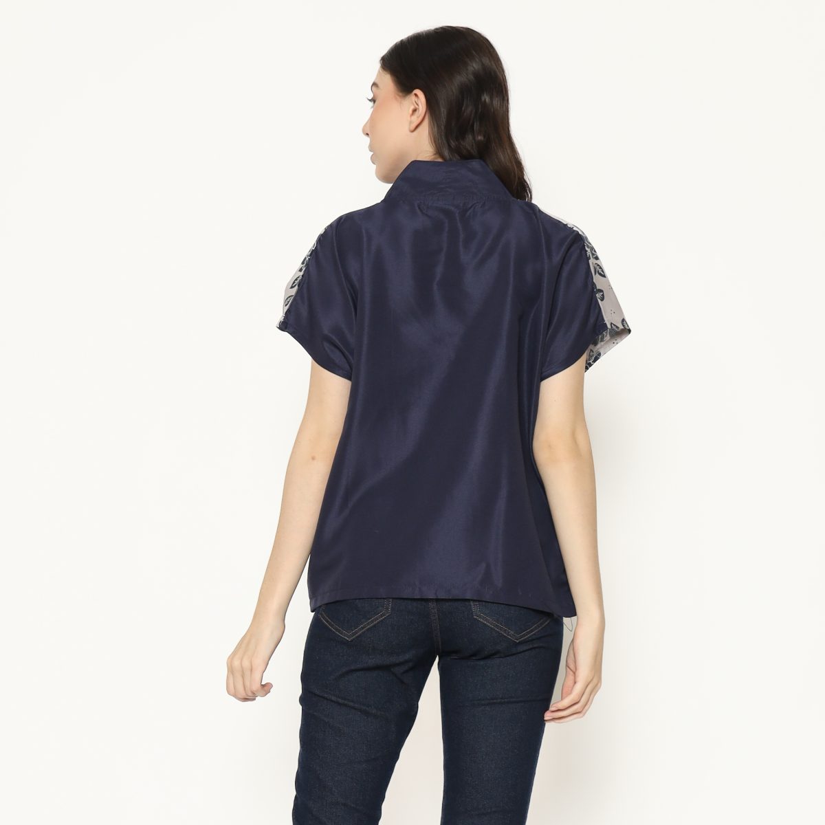 Olivia Blouse Light Grey - Image 4