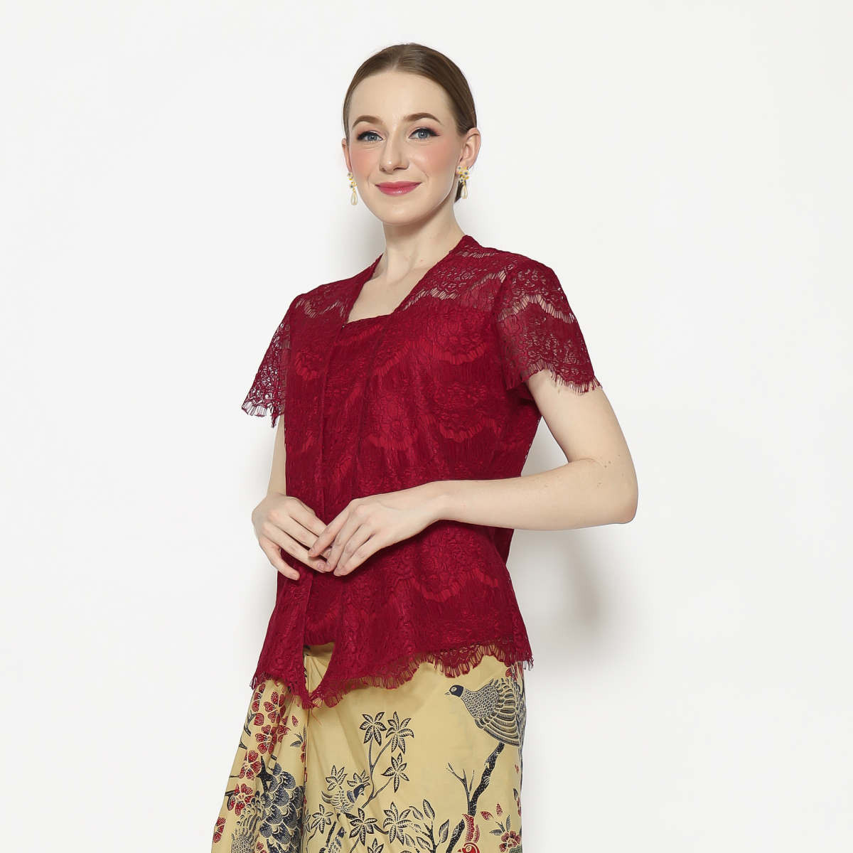 Kebaya Lace Red