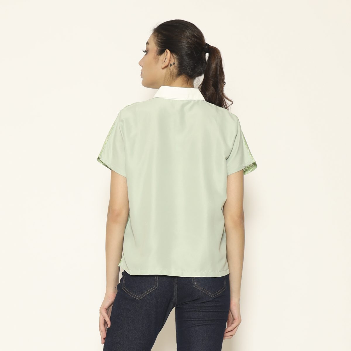 Patricia Shirt Cloud Green - Image 4
