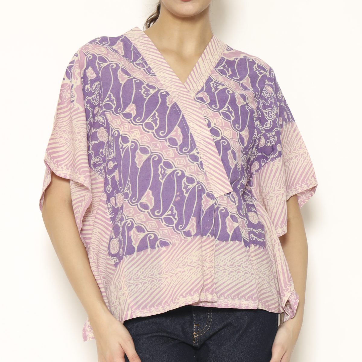 Leona Blouse Purple - Image 2