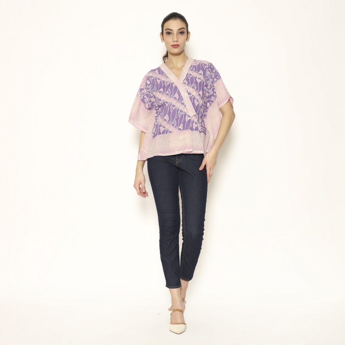 Leona Blouse Purple - Image 6