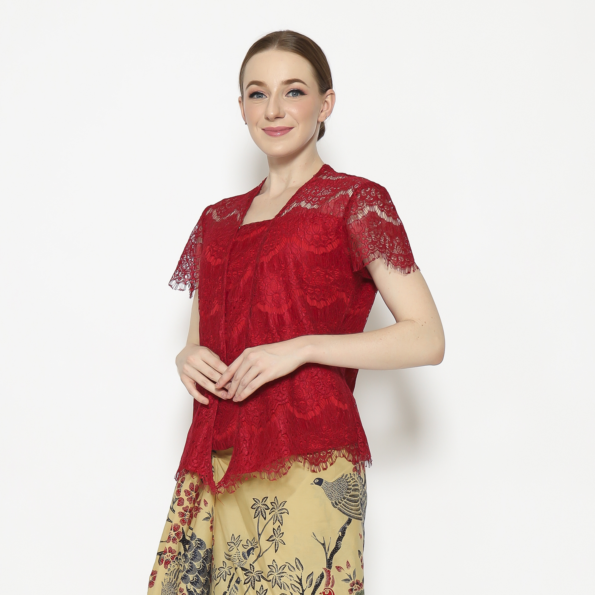 Kebaya Lace Red