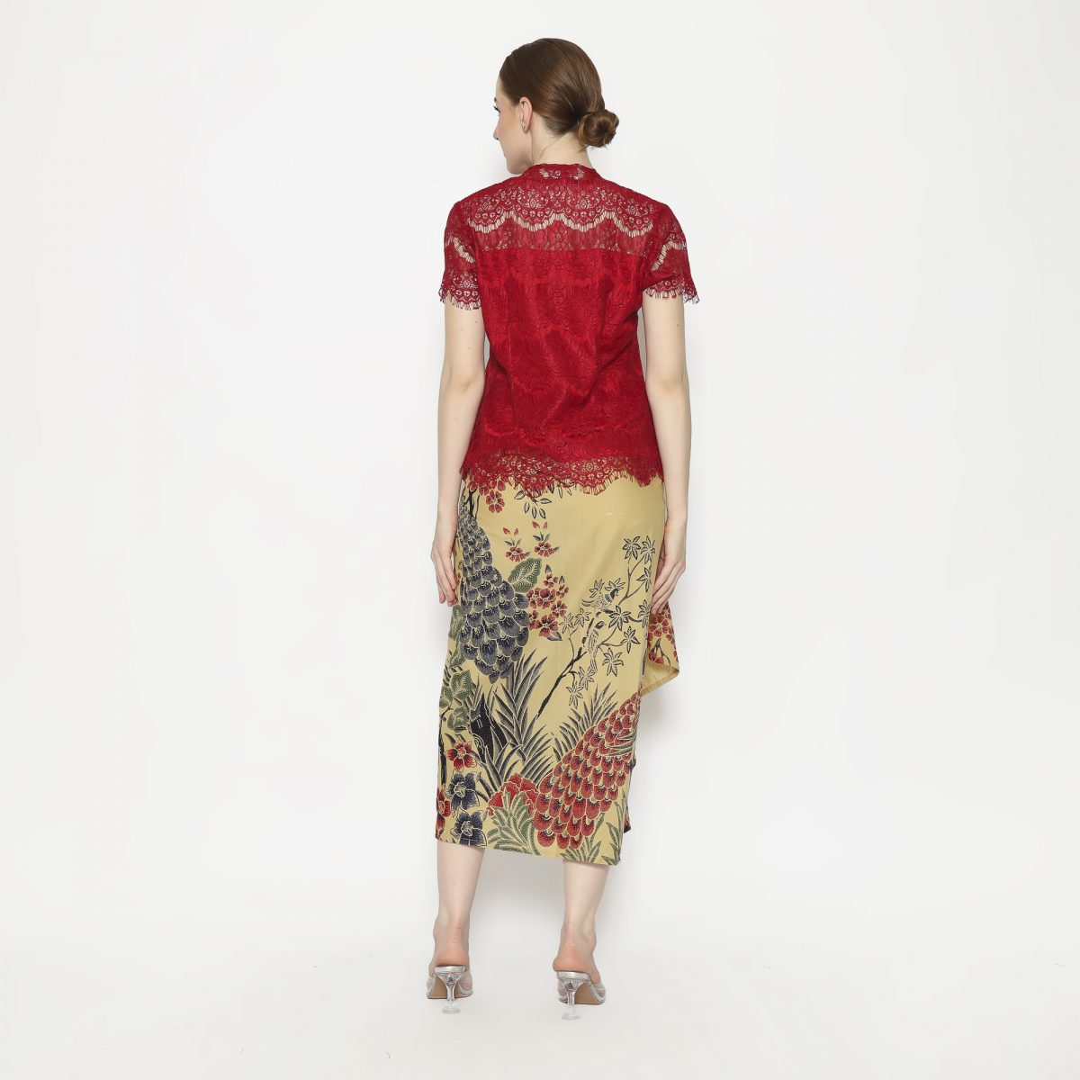 Kebaya Lace Red - Image 5