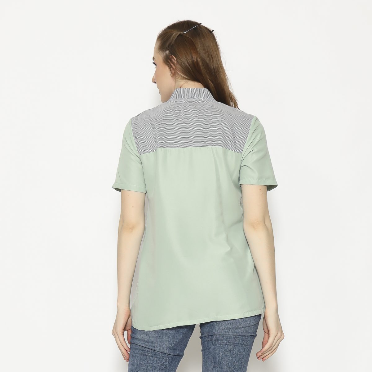 Nara Blouse Green - Image 4