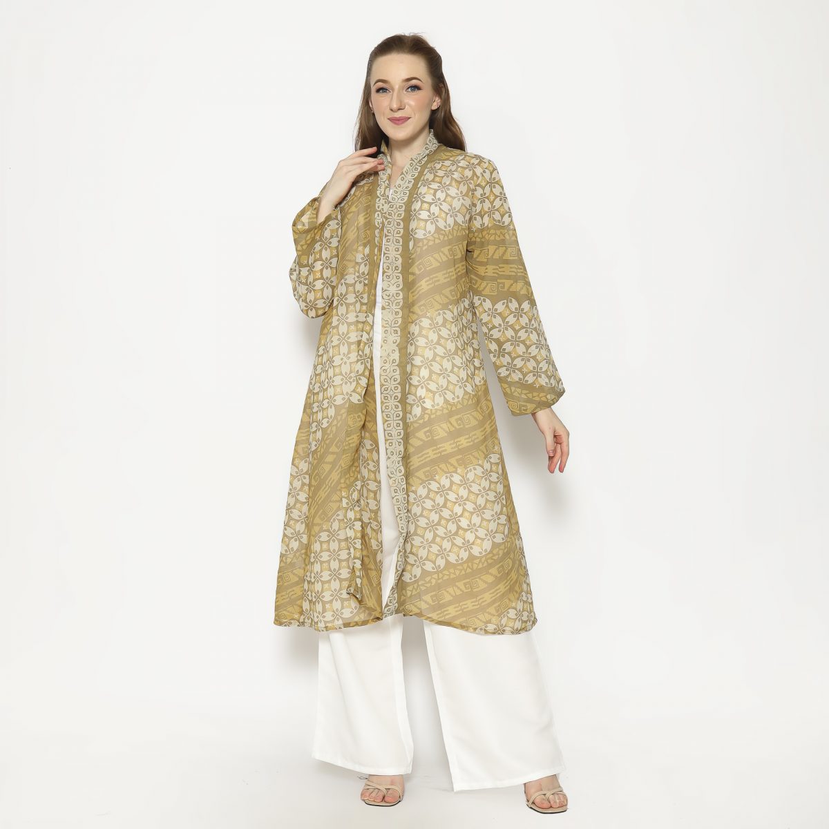 RR Blazer Kawung Bronze - Image 4