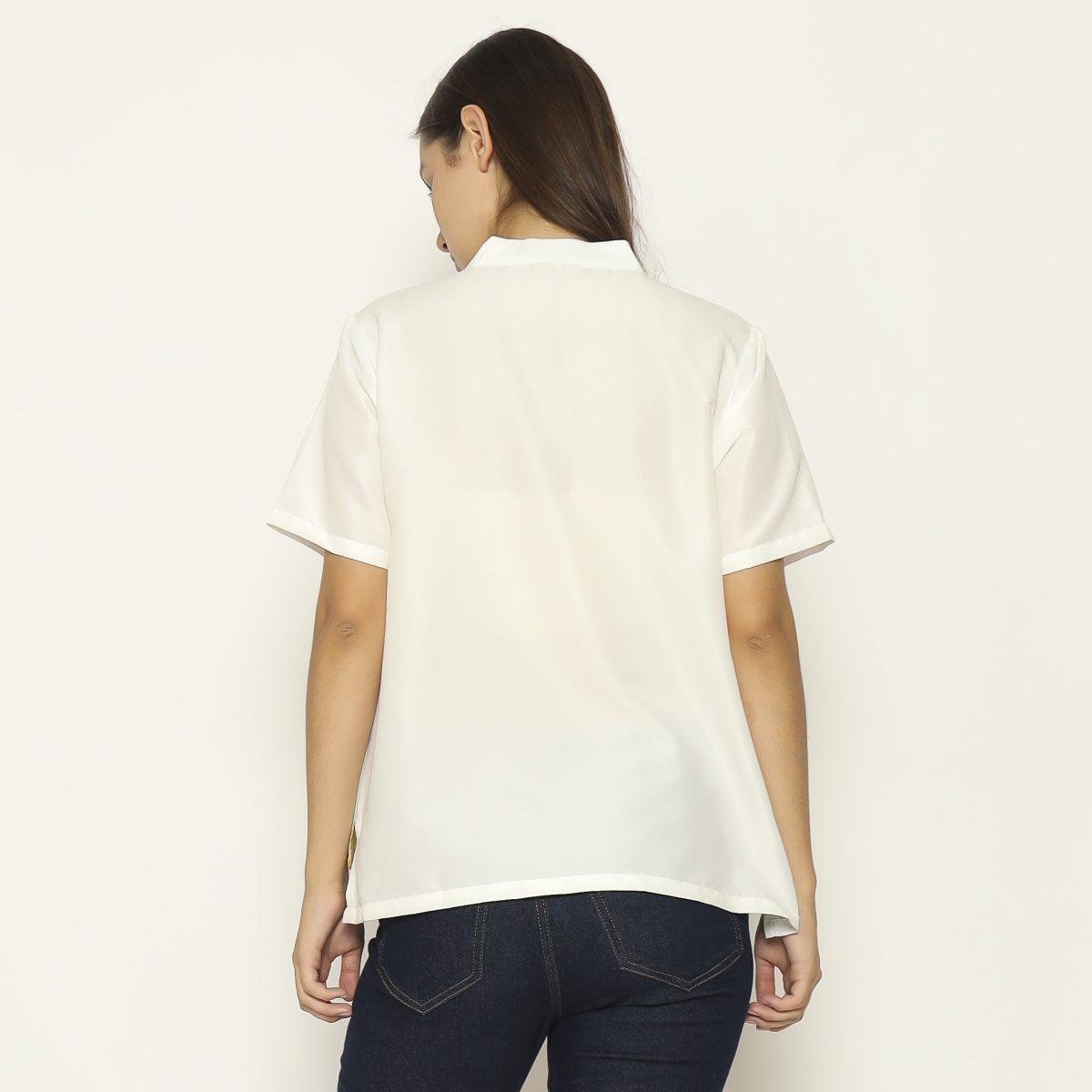 Nanita Blouse Blue Yellow - Image 5