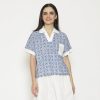 Liliana Blouse Blue