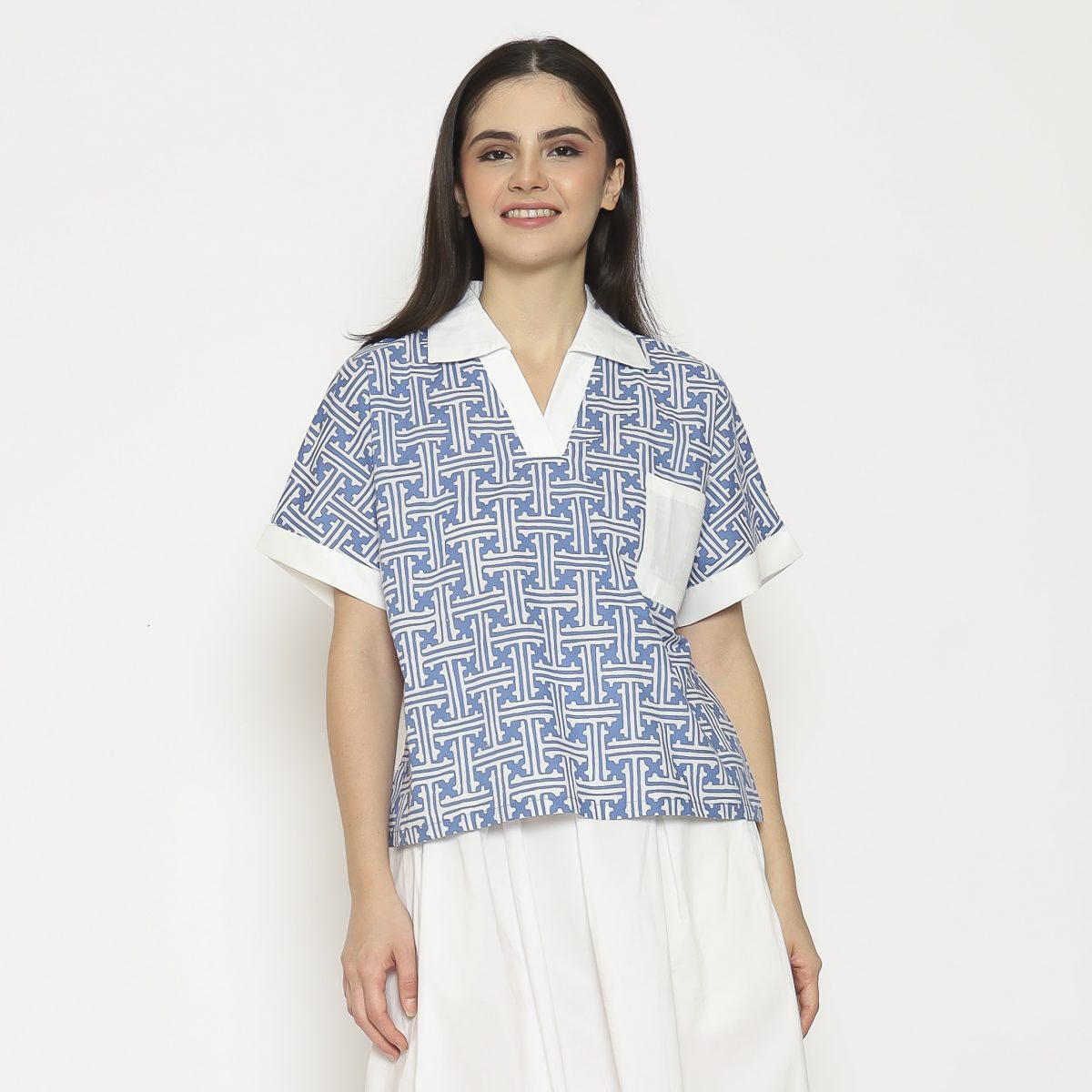 Liliana Blouse Blue