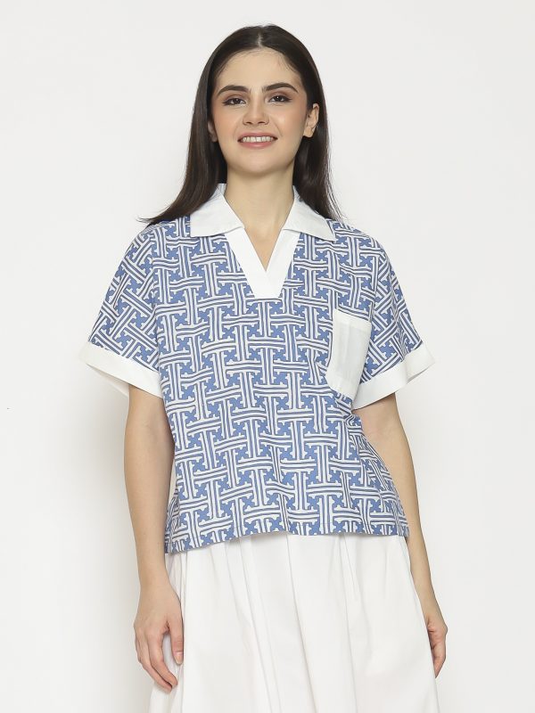 Liliana Blouse Blue