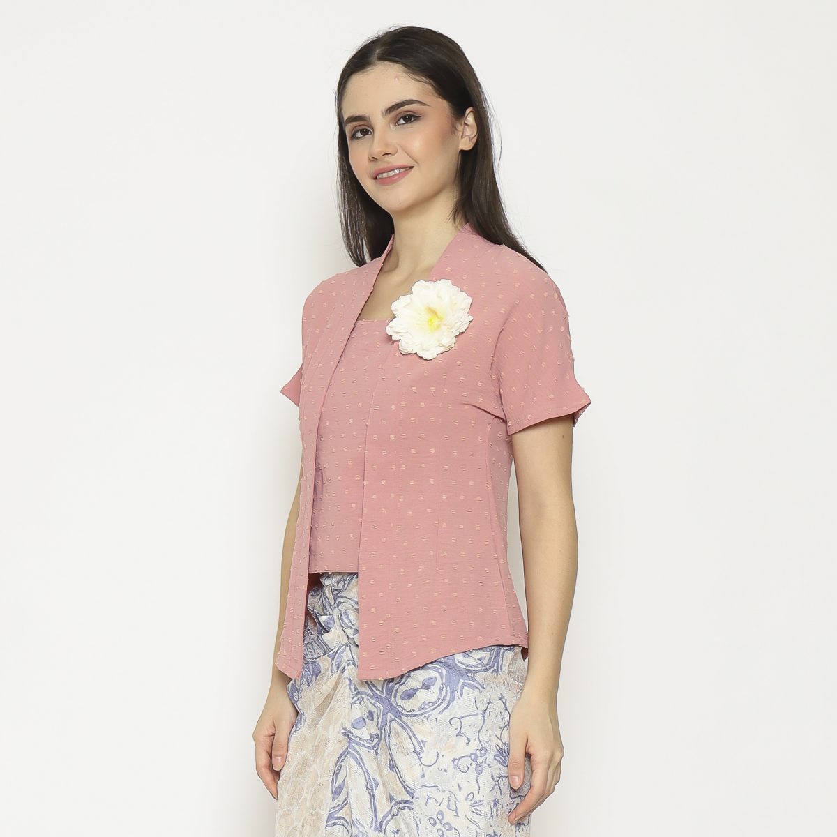 Yasmine Blouse Pink - Image 3