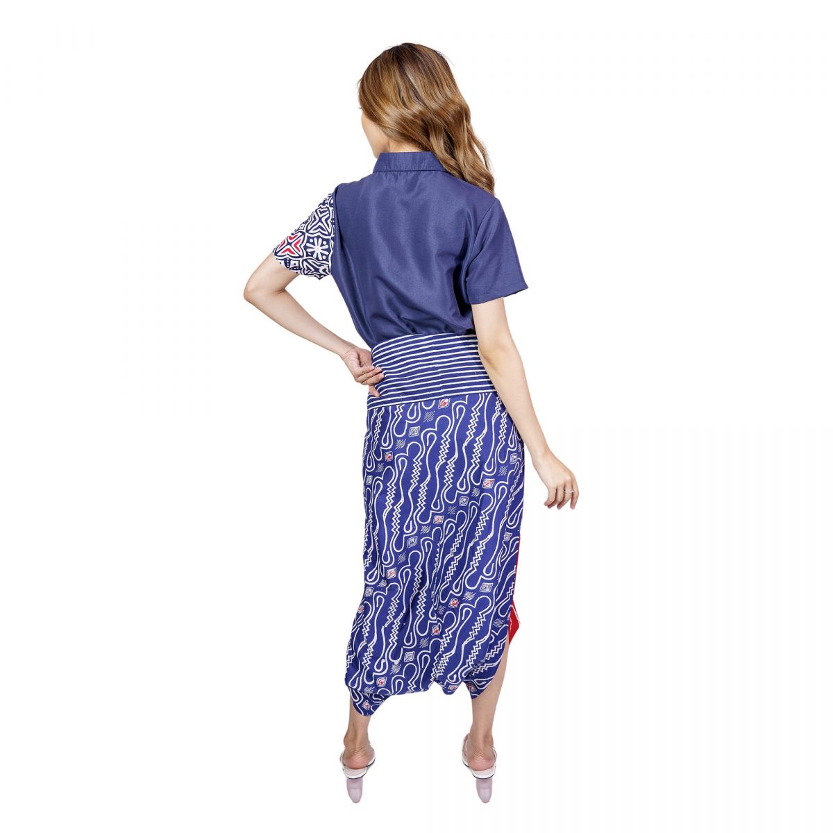 Agnes Shirt Navy - Image 5