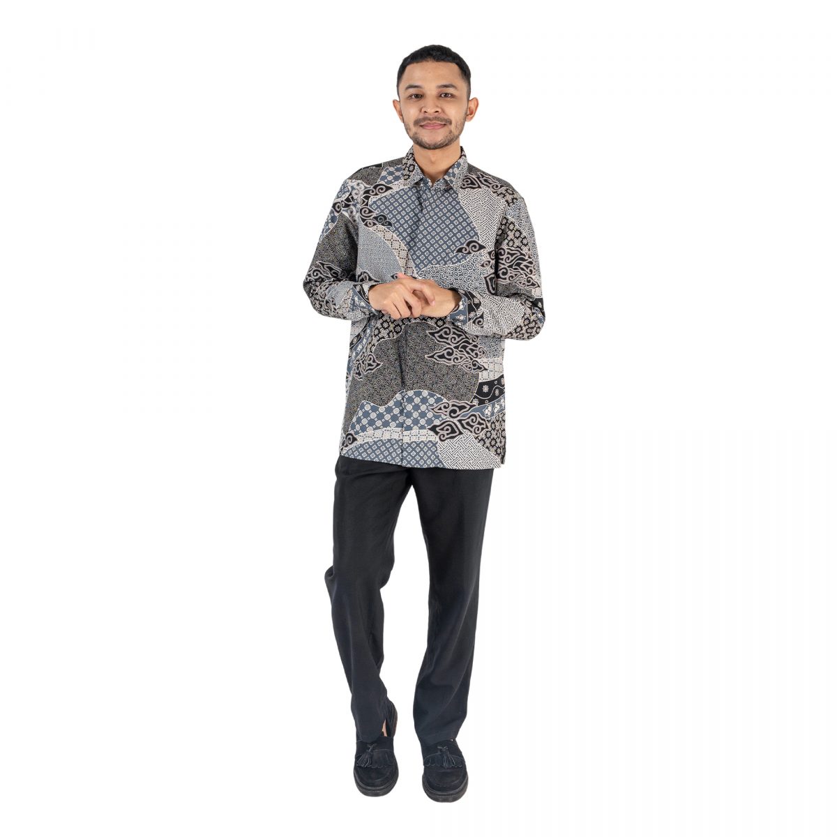 Hazwan Shirt Grey - Image 6