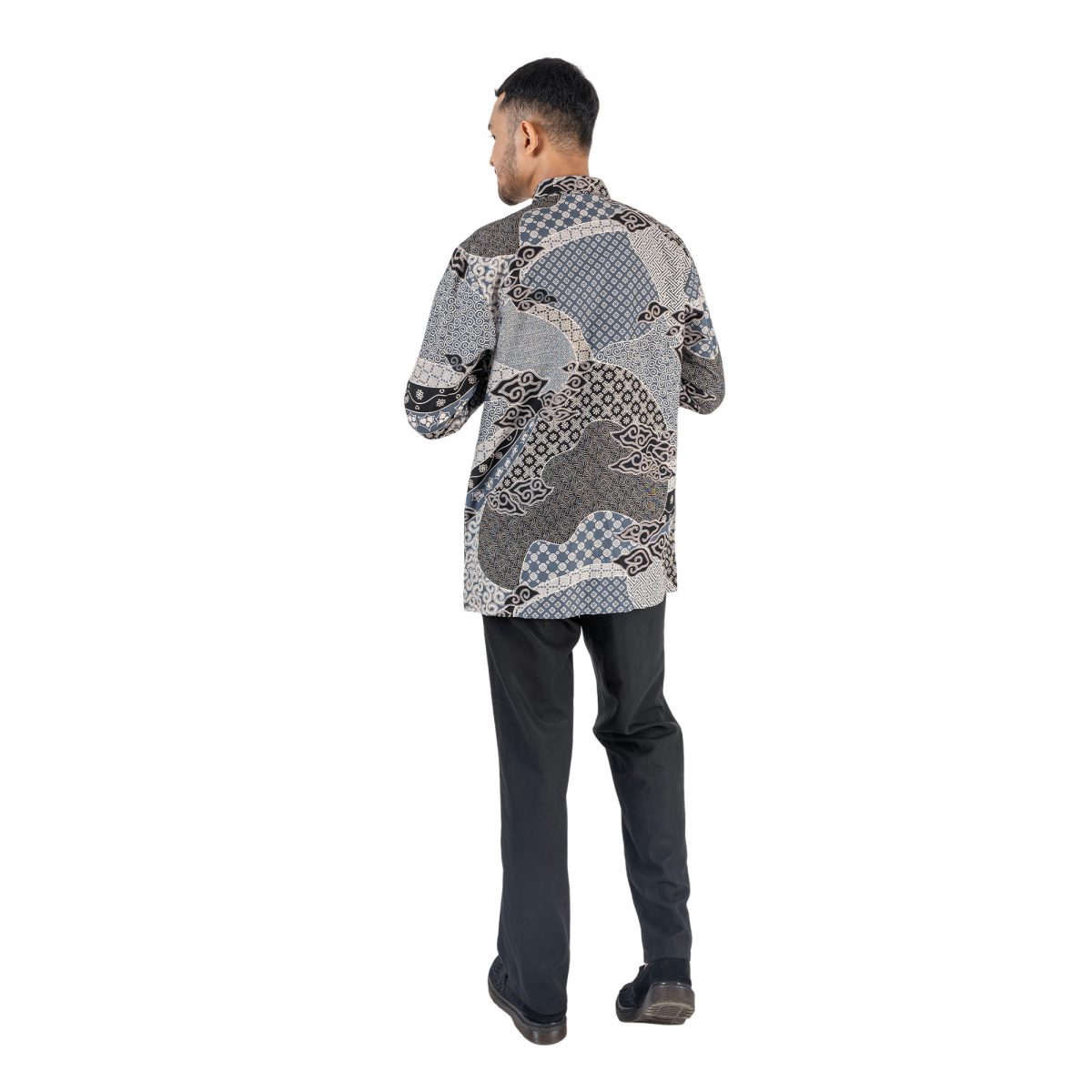Hazwan Shirt Grey - Image 5