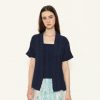 Yasmine Blouse Navy