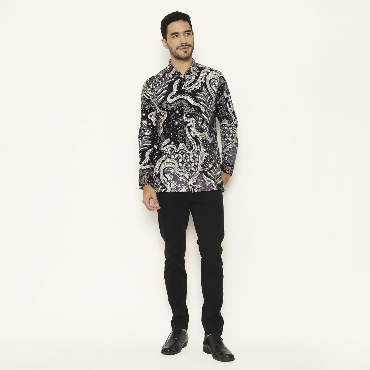 Tanggara Shirt Purple - Image 6