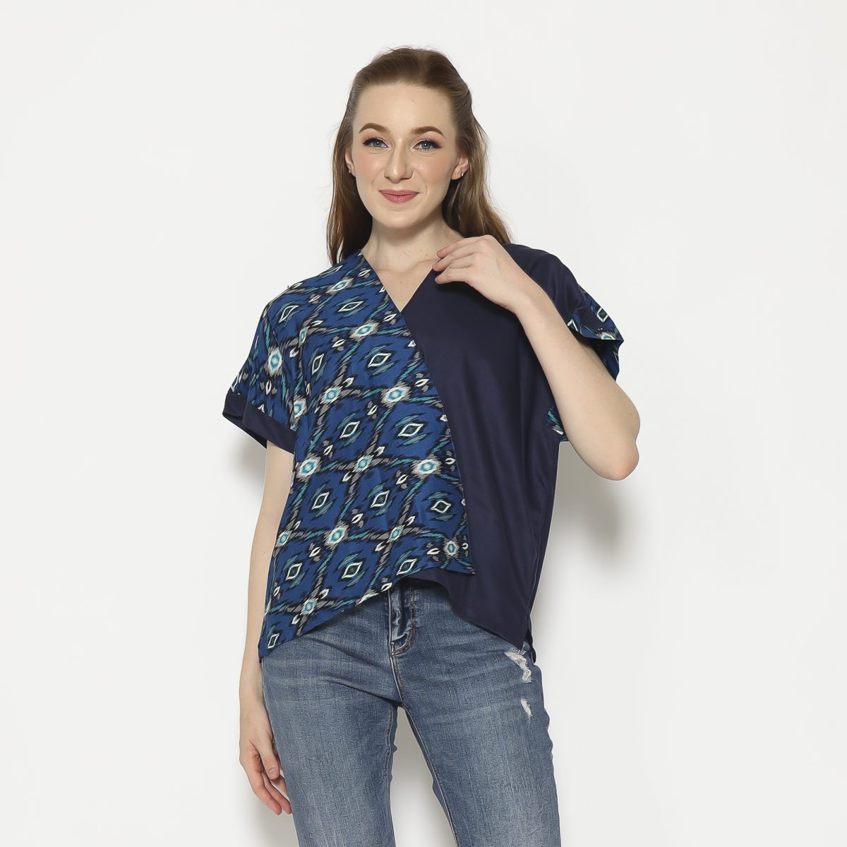 Verona Blouse Blue