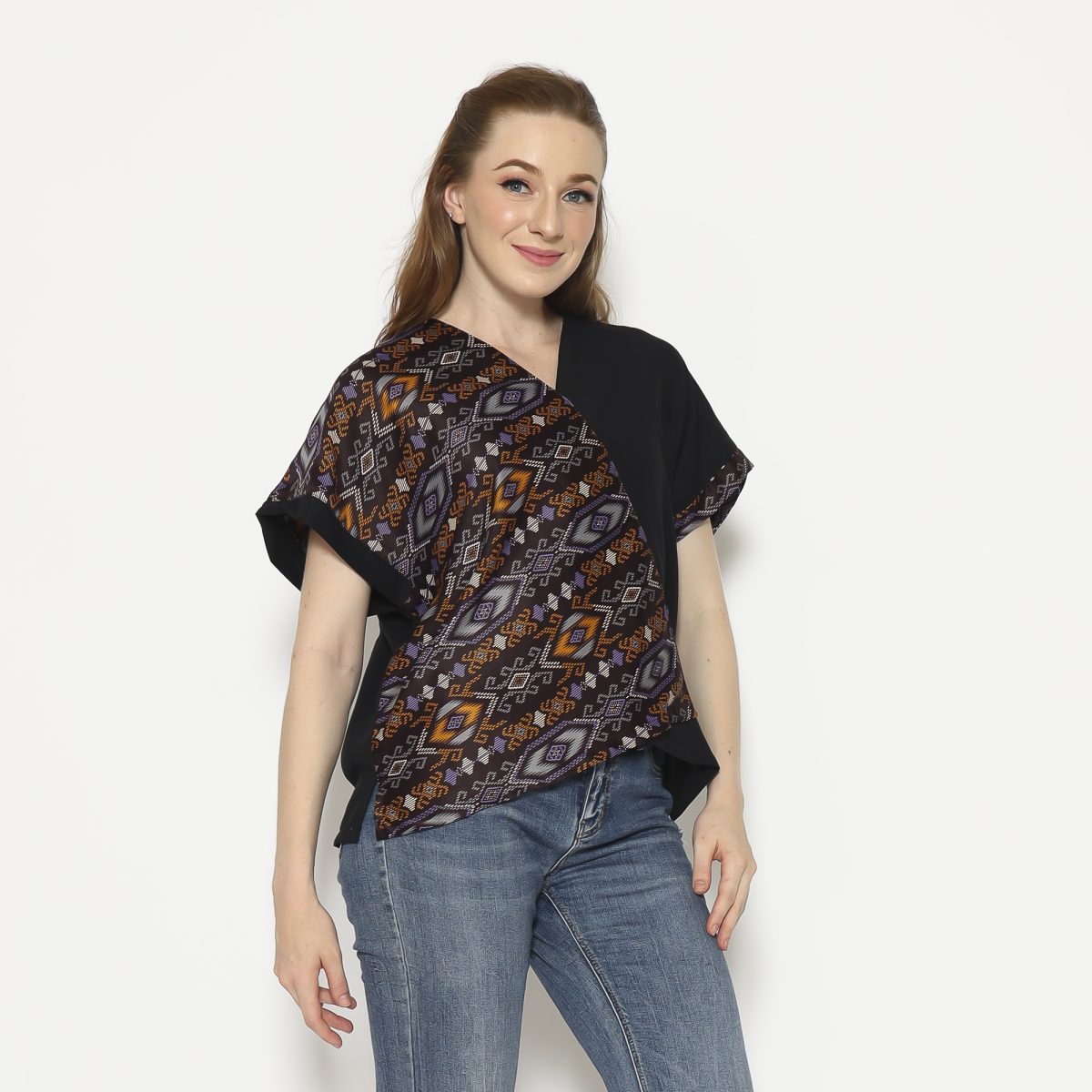Verona Blouse Brown - Image 3