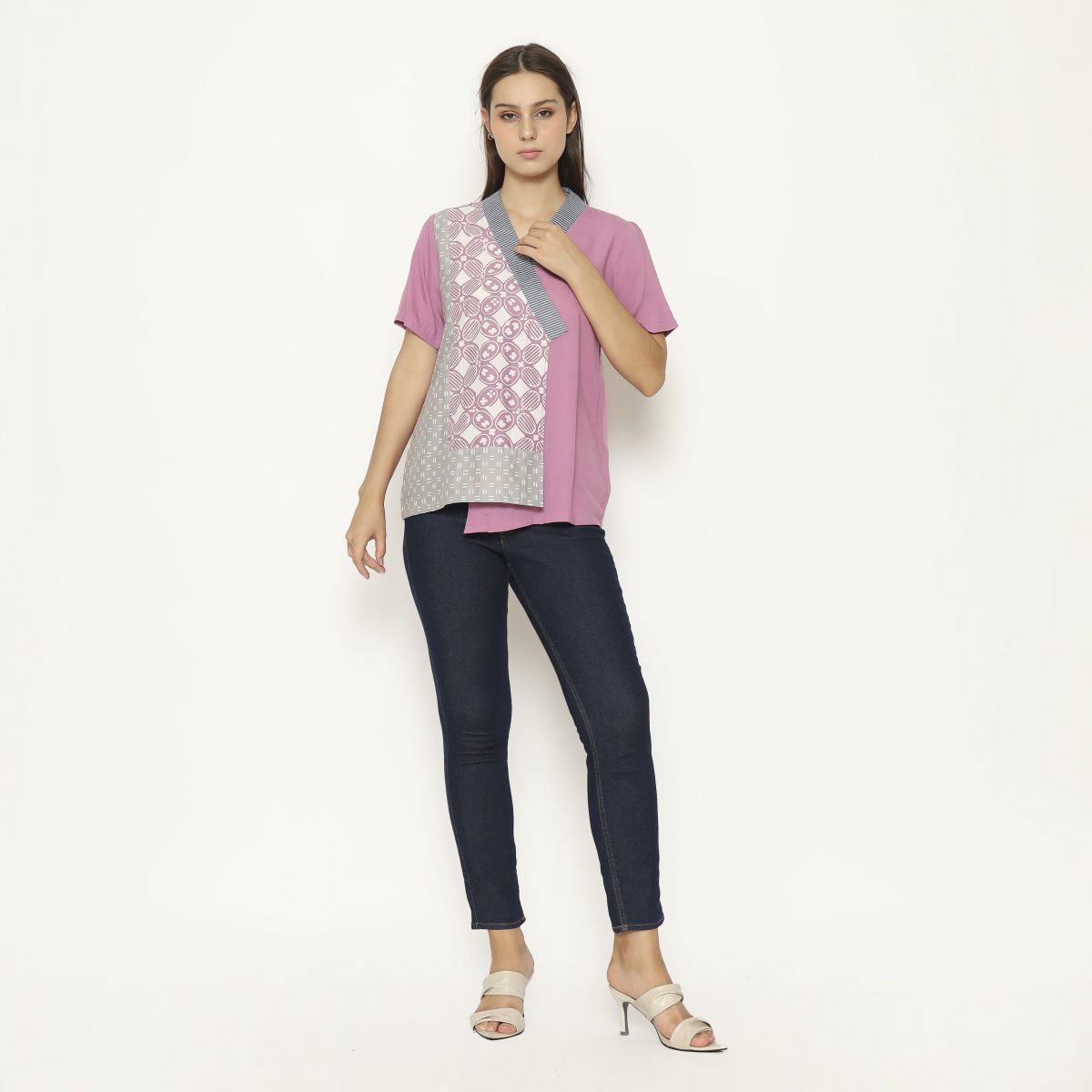 Dannia Blouse Purple - Image 6