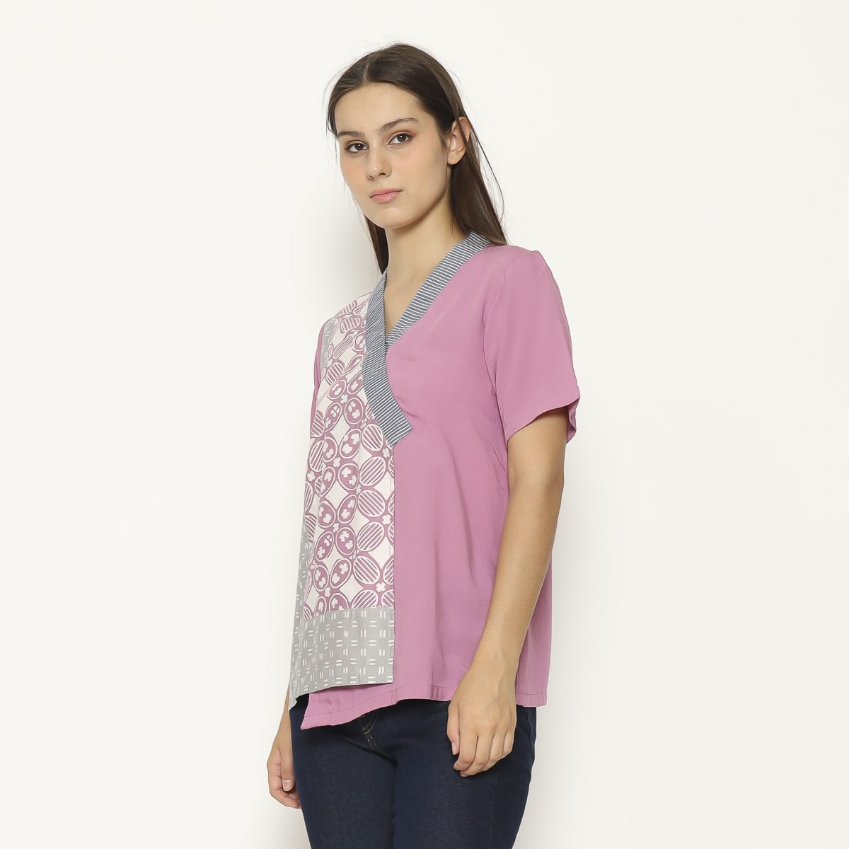 Dannia Blouse Purple - Image 4