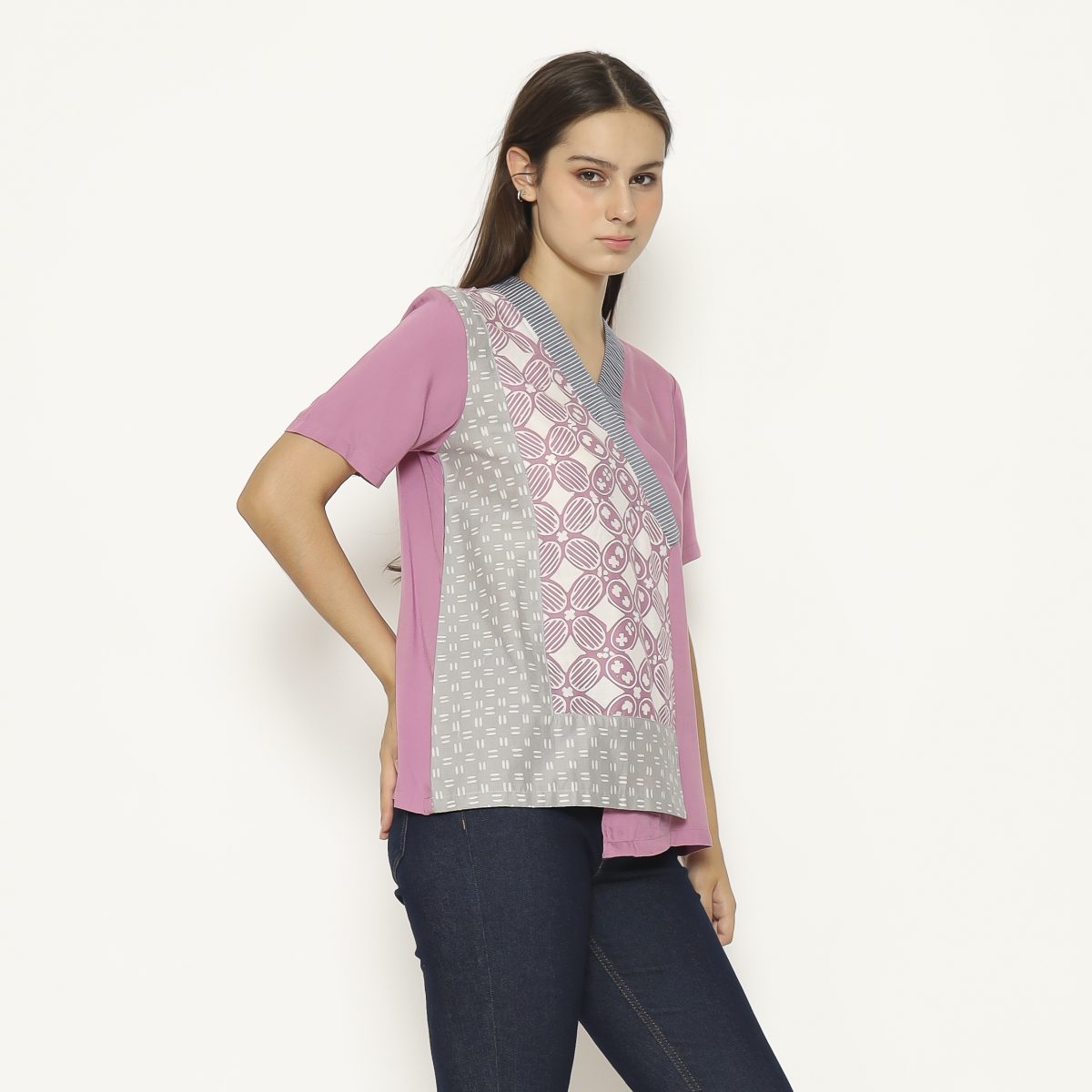 Dannia Blouse Purple - Image 3