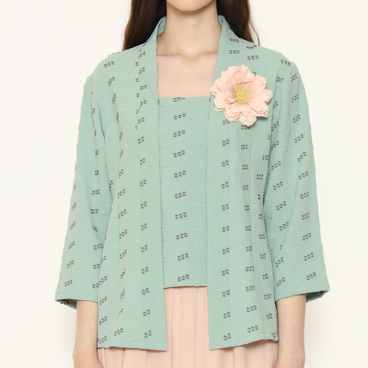 Yasmine 2 Blouse Green - Image 2