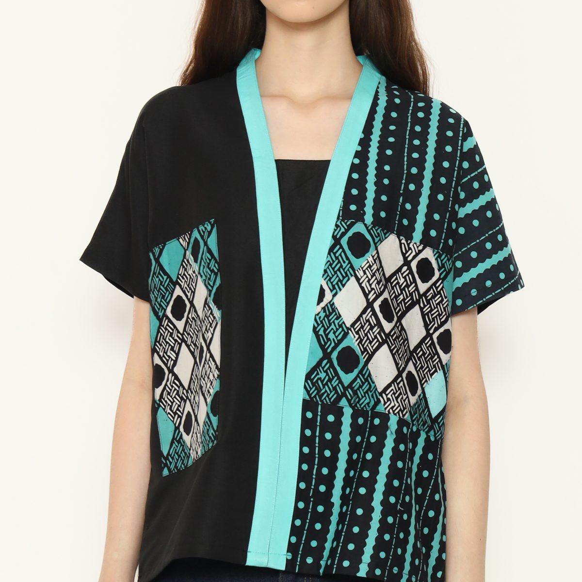 Daneli Blouse Black Tosca - Image 2