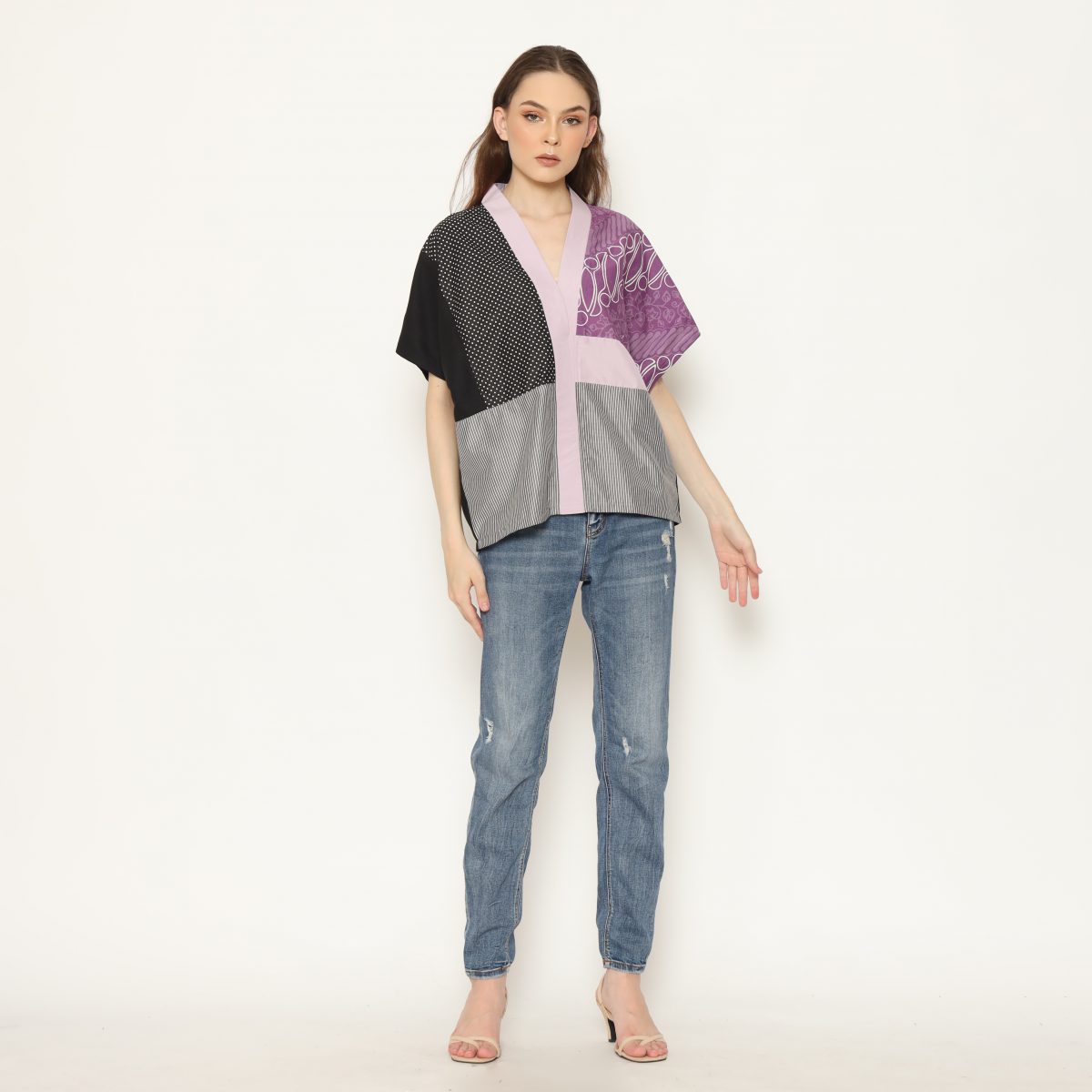 Darlene Blouse Purple - Image 6