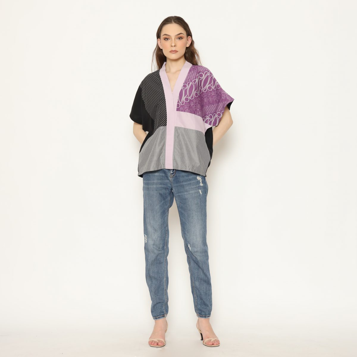 Darlene Blouse Purple - Image 7