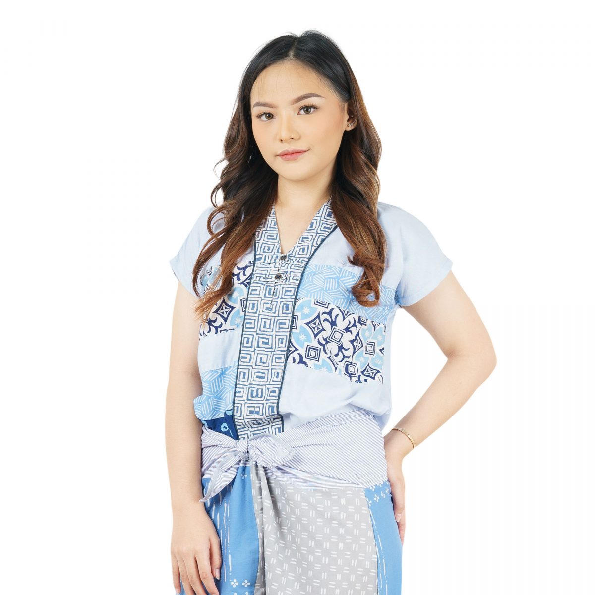 Kimiko Blouse Blue