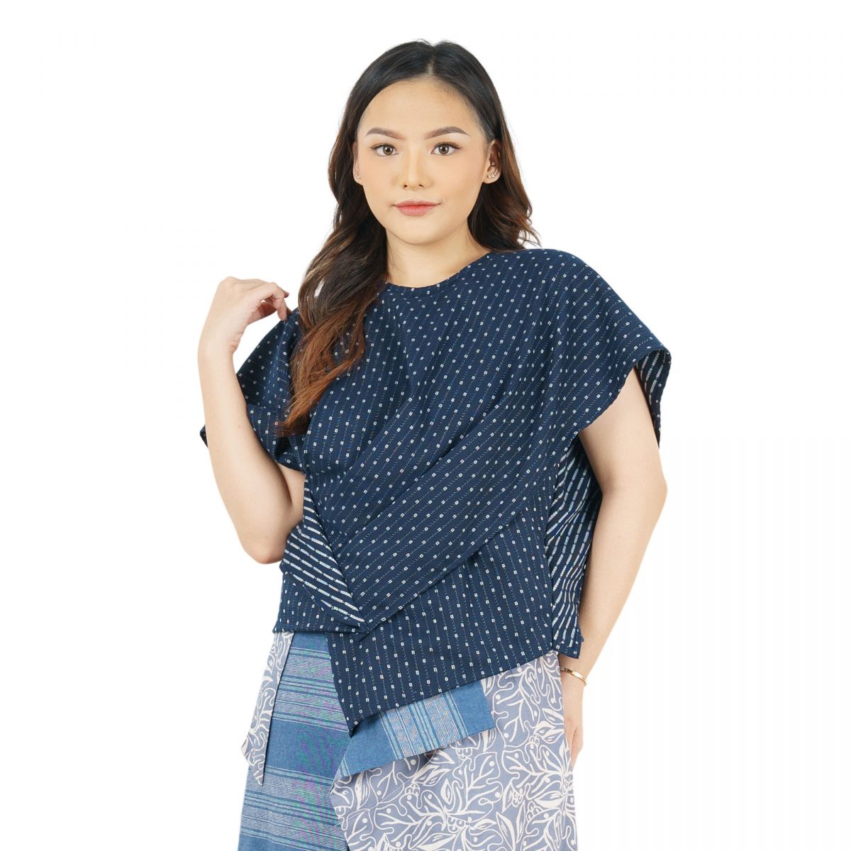Melasti Blouse Navy