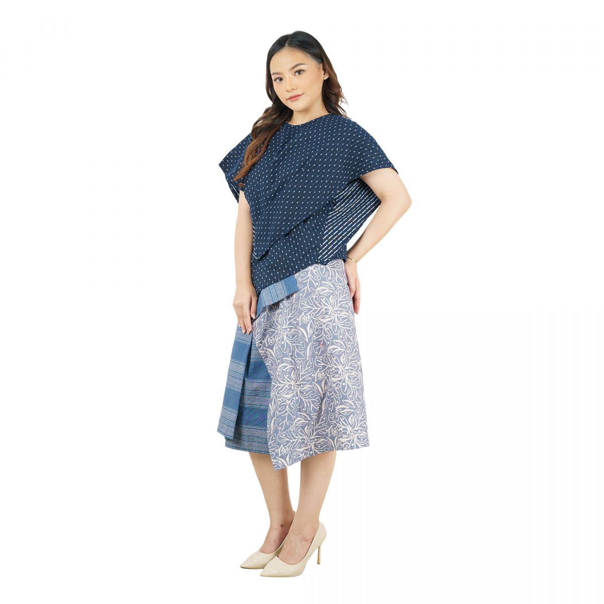 Melasti Blouse Navy - Image 4