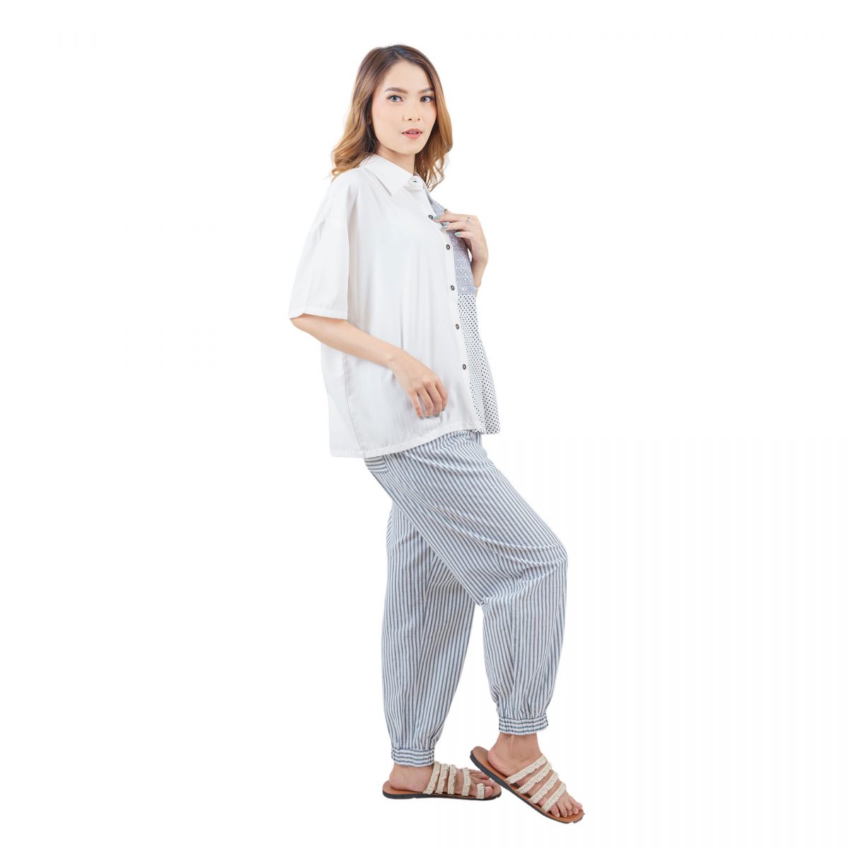 Dina Shirt Grey - Image 4