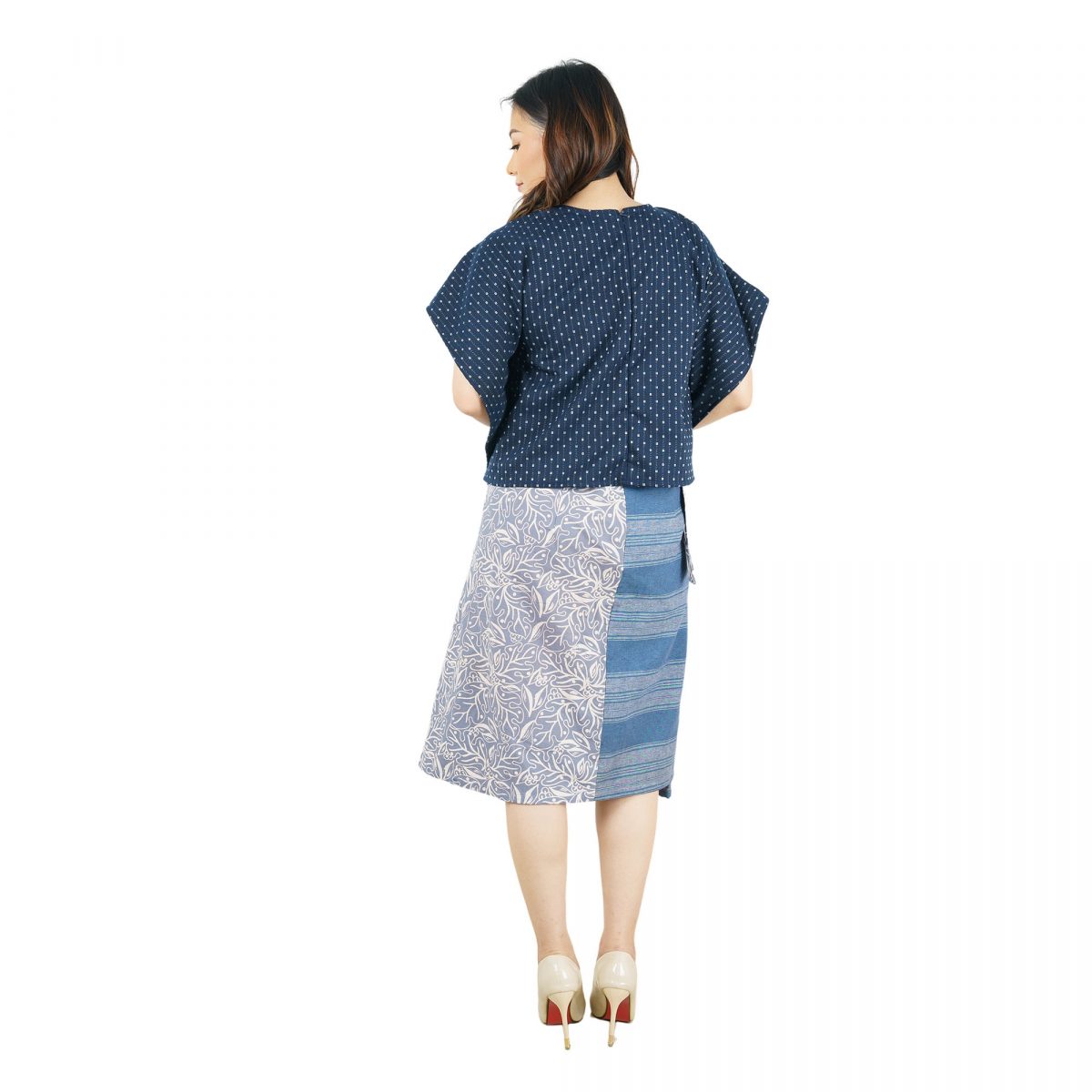 Melasti Blouse Navy - Image 5