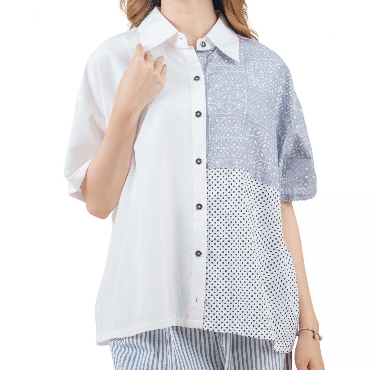 Dina Shirt Grey - Image 2