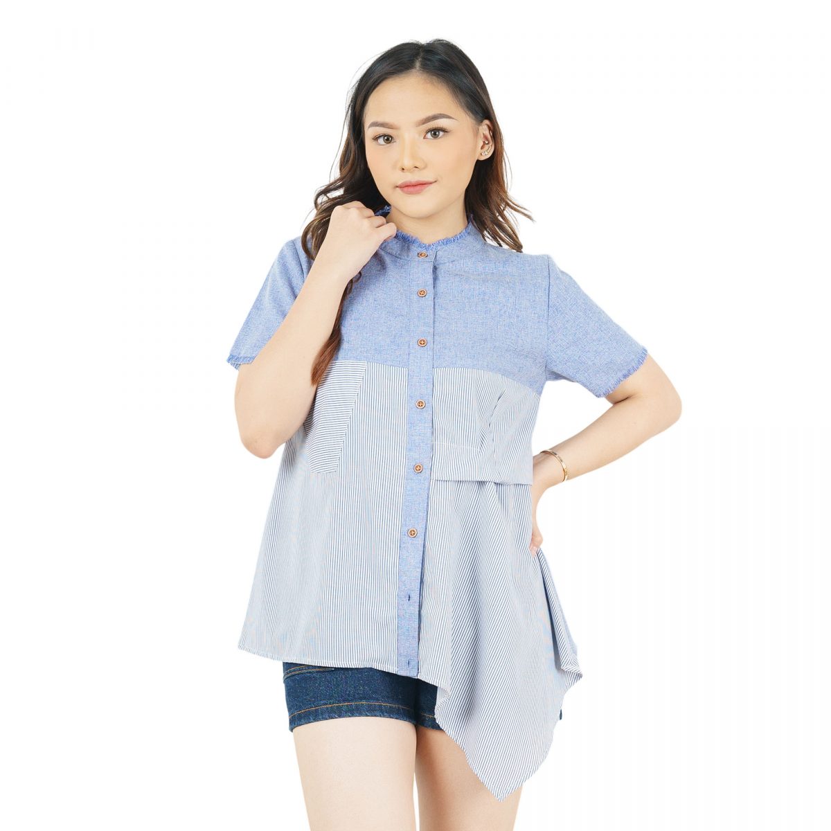 Sofia Shirt Denim Blue