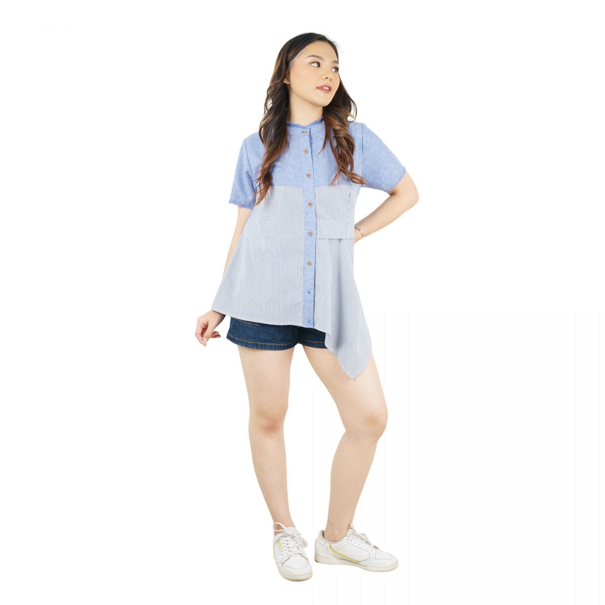Sofia Shirt Denim Blue - Image 4