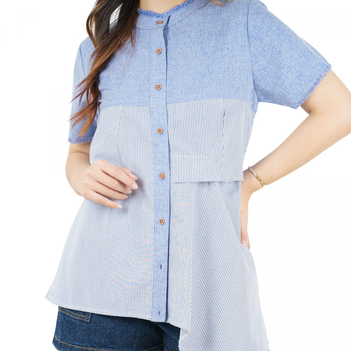 Sofia Shirt Denim Blue - Image 2