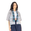 Lindsey Blazer Grey Cream