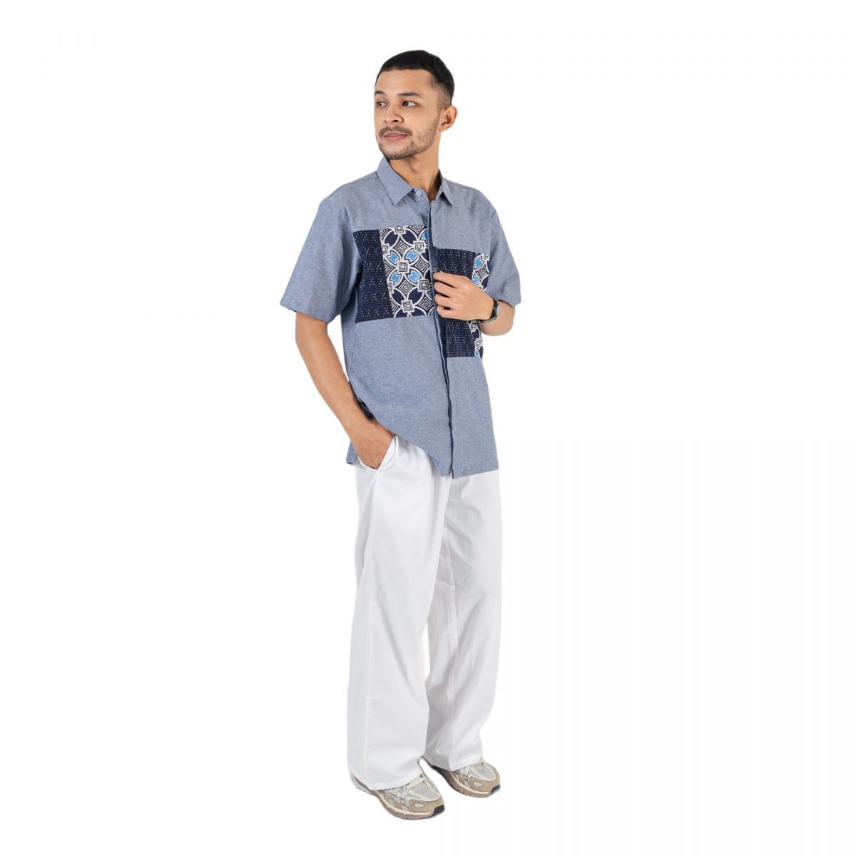 Maximus Shirt Navy - Image 4