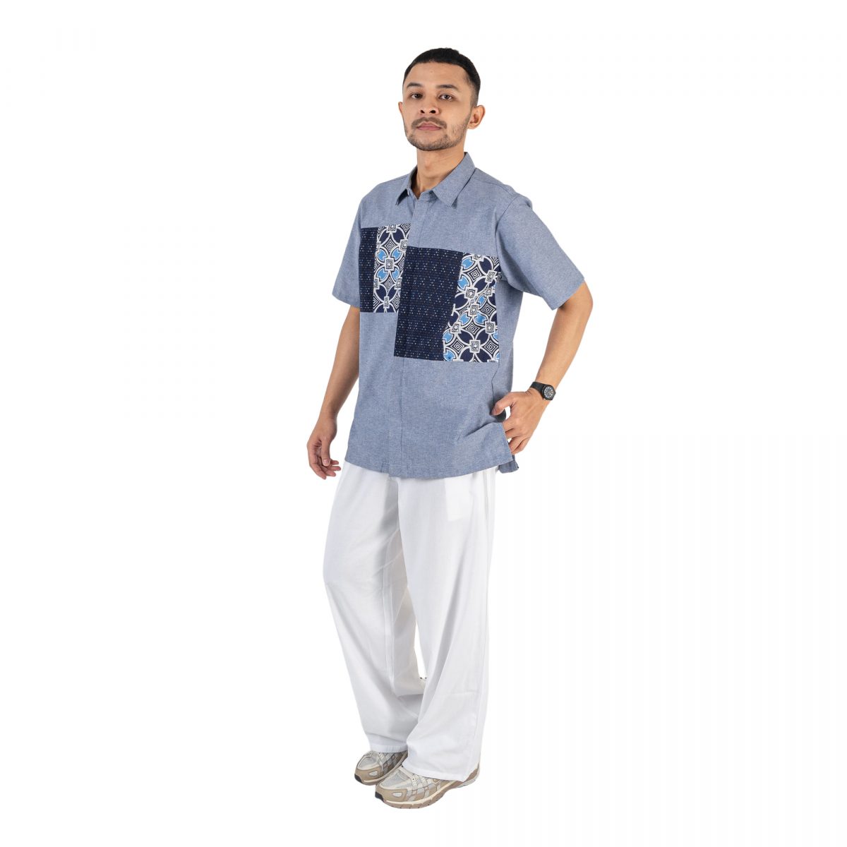 Maximus Shirt Navy - Image 3