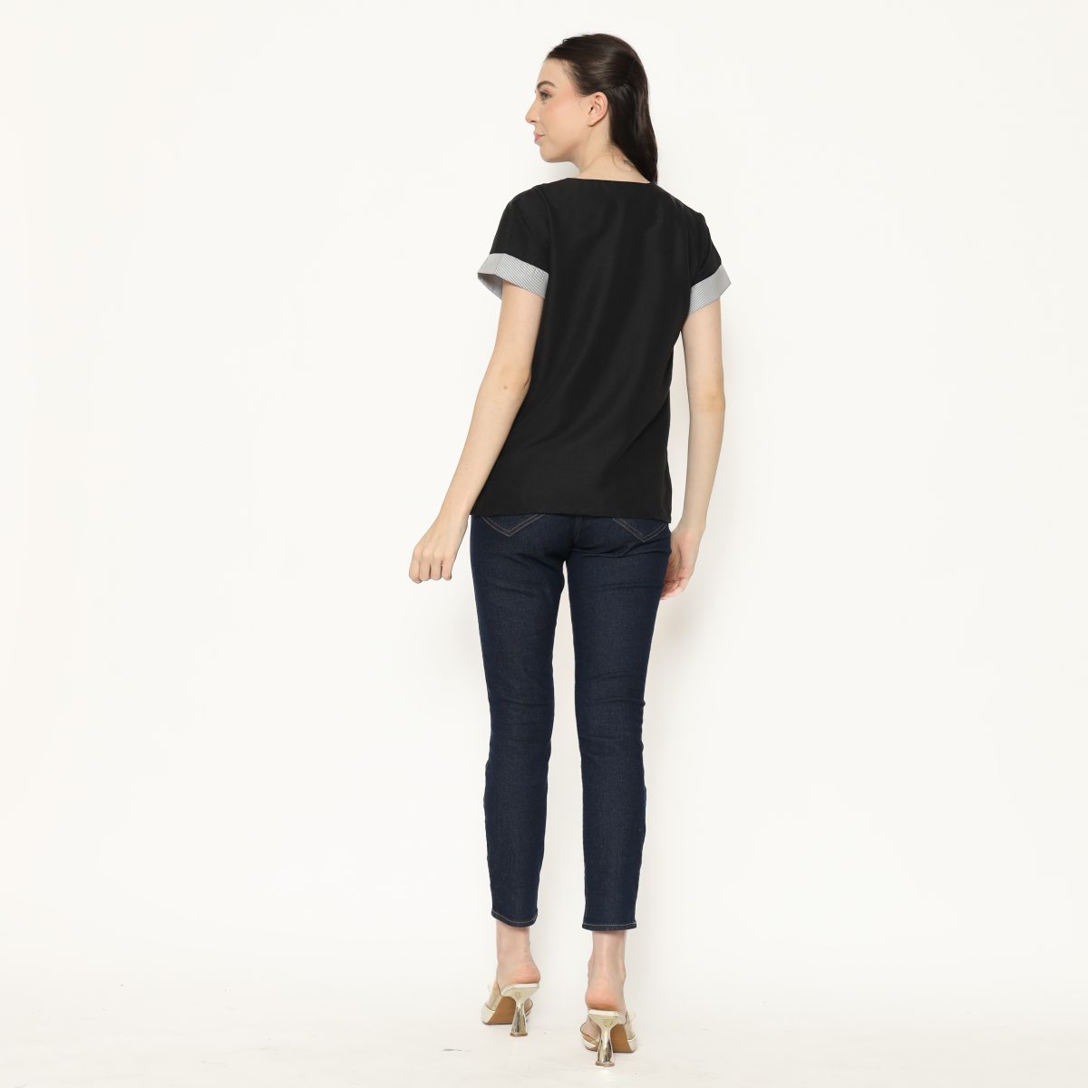 Melissa Blouse Kawung Pink - Image 5