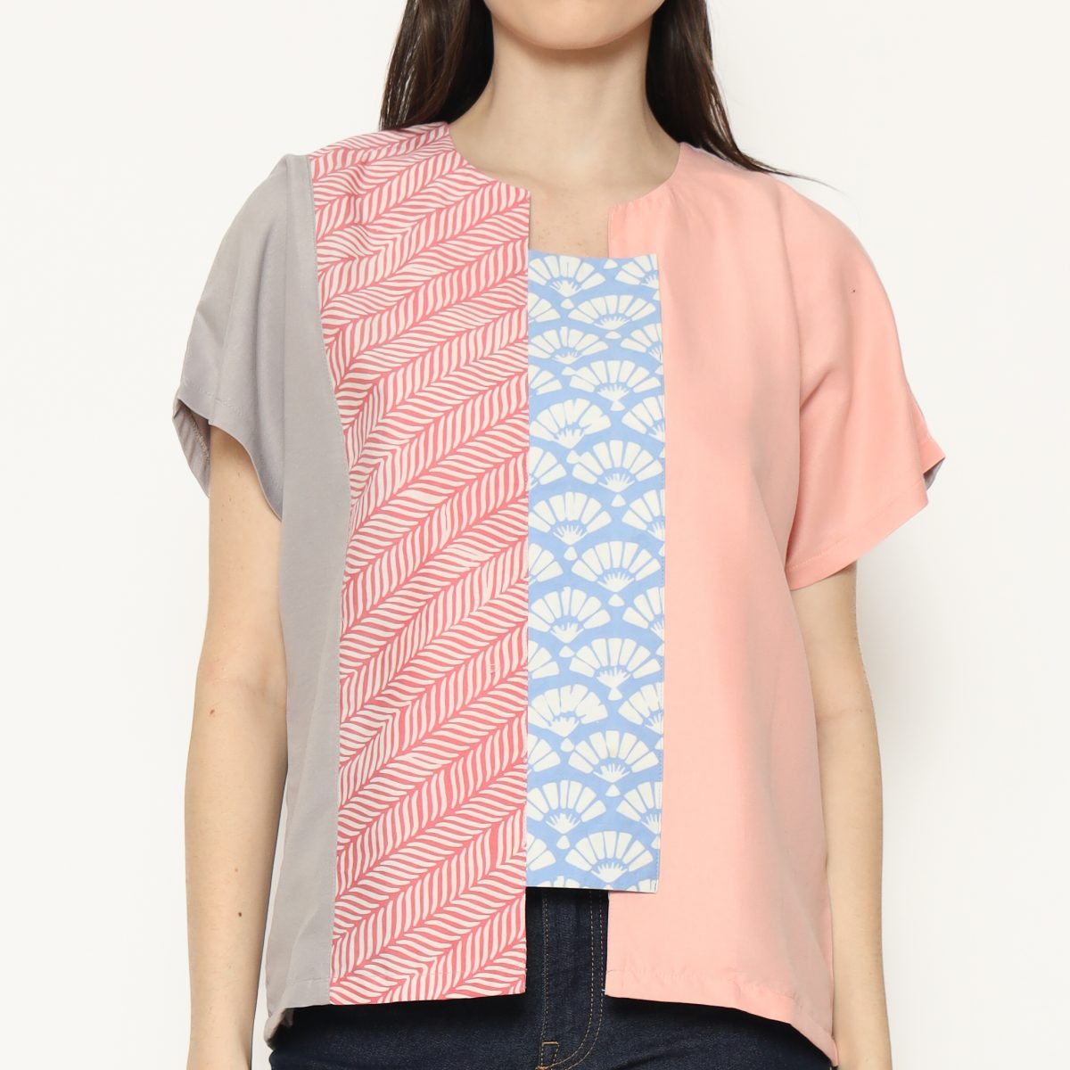 Novina Blouse Pink - Image 2