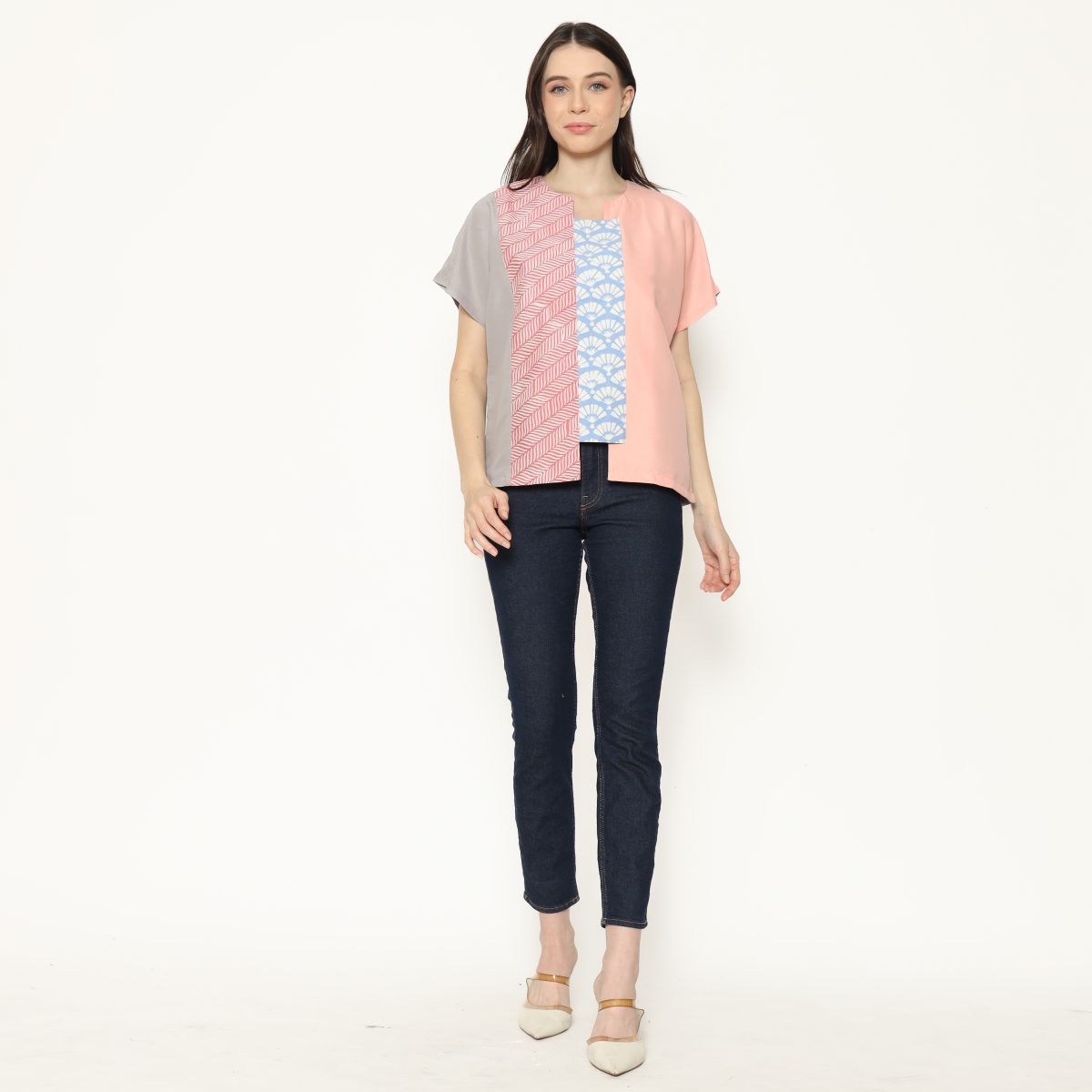 Novina Blouse Pink - Image 7