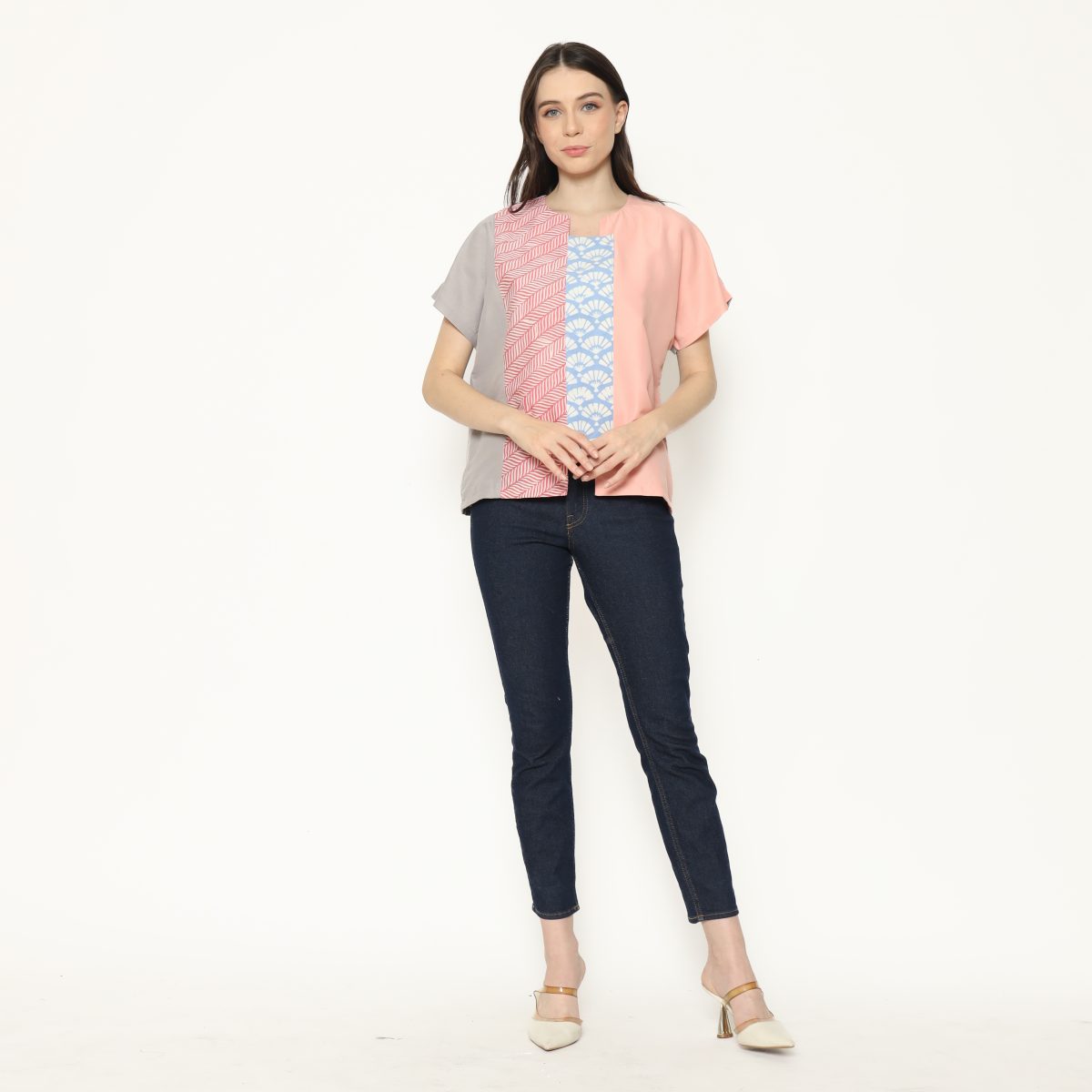 Novina Blouse Pink - Image 6