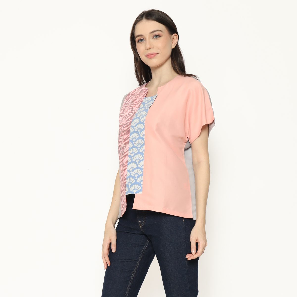 Novina Blouse Pink - Image 4