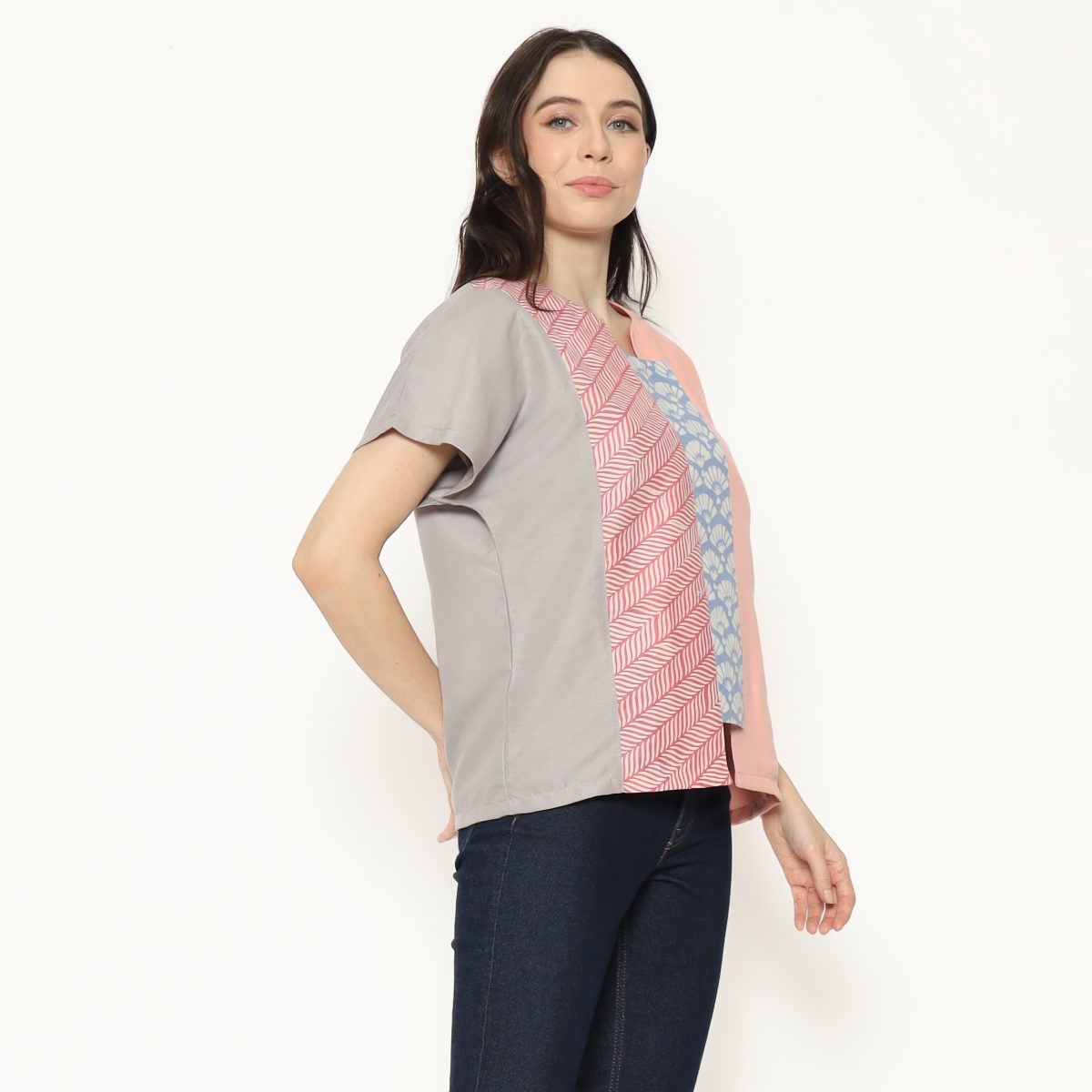 Novina Blouse Pink - Image 3