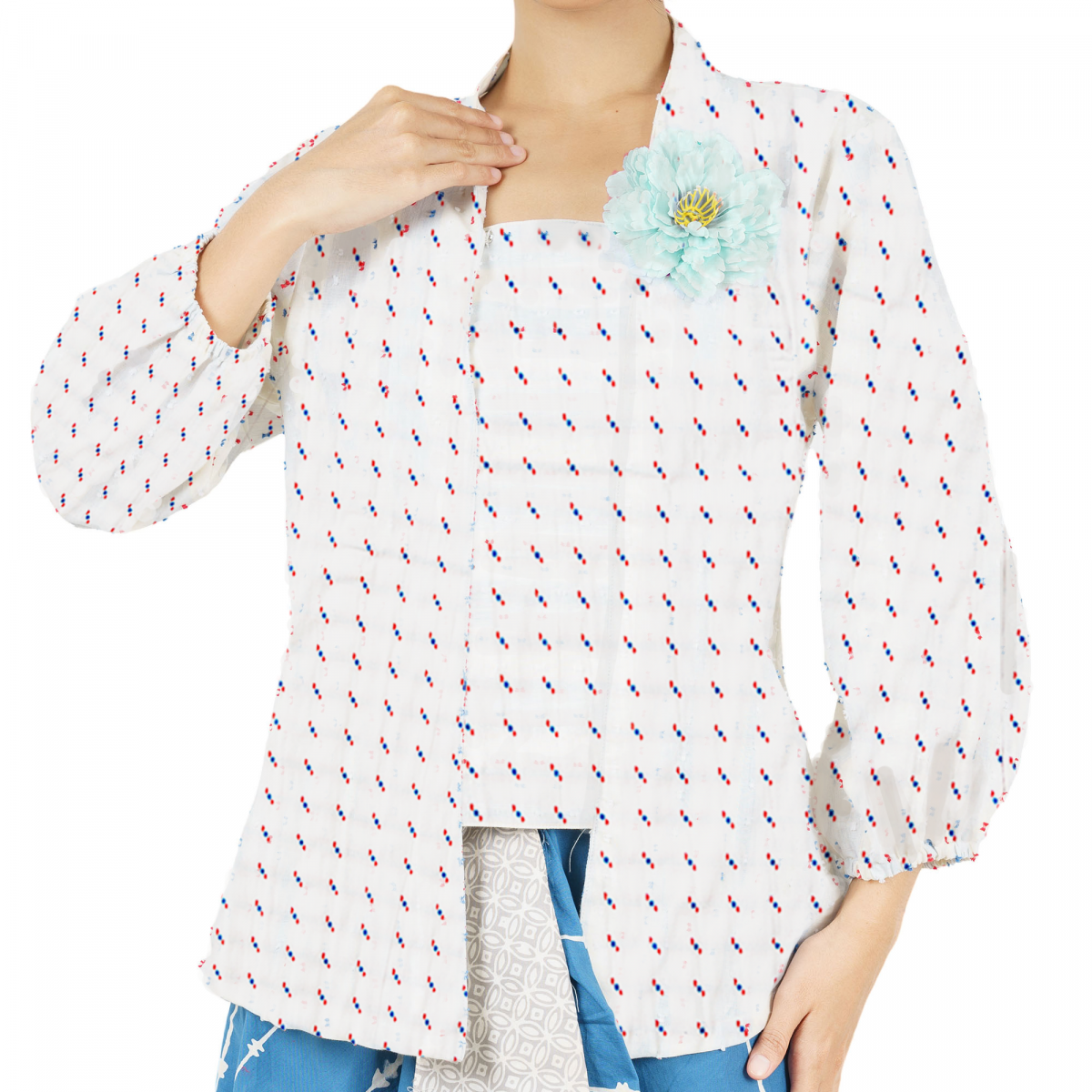 Merrie Blouse White - Image 2